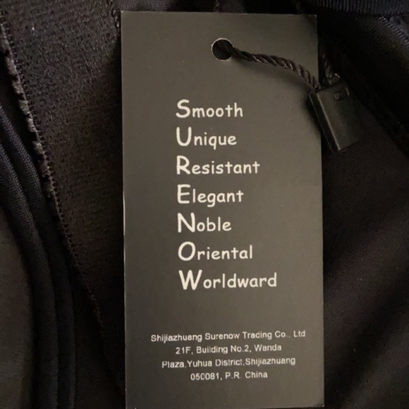 SURENOW Womens Black Mesh 1 Pc SwimSuit Size Medium NWT - Picture 8 of 10